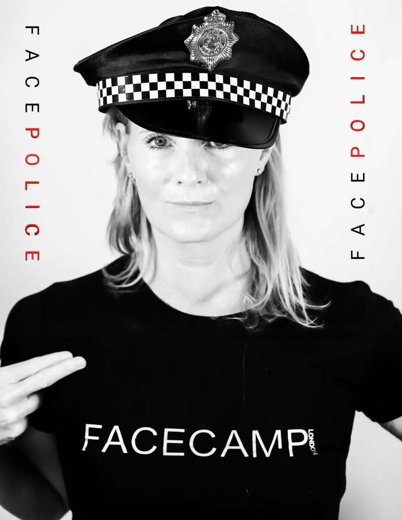 FaceCamp FacePolice offers 1:1 Session - can be highly effective in helping strengthen your muscles and preventing permanent damage.